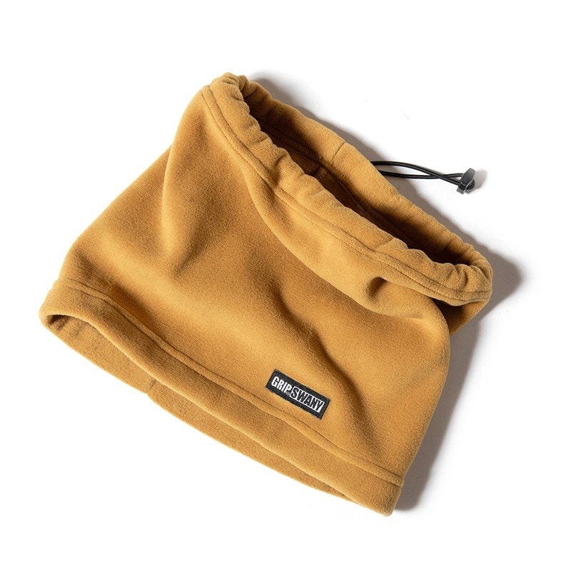 Grip Swany POLARTEC FLEECE NECK WARMER MUSTARD [グリップスワニー]