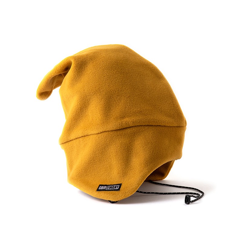 Grip Swany POLARTEC FLEECE CAP MUSTARD [グリップスワニー]