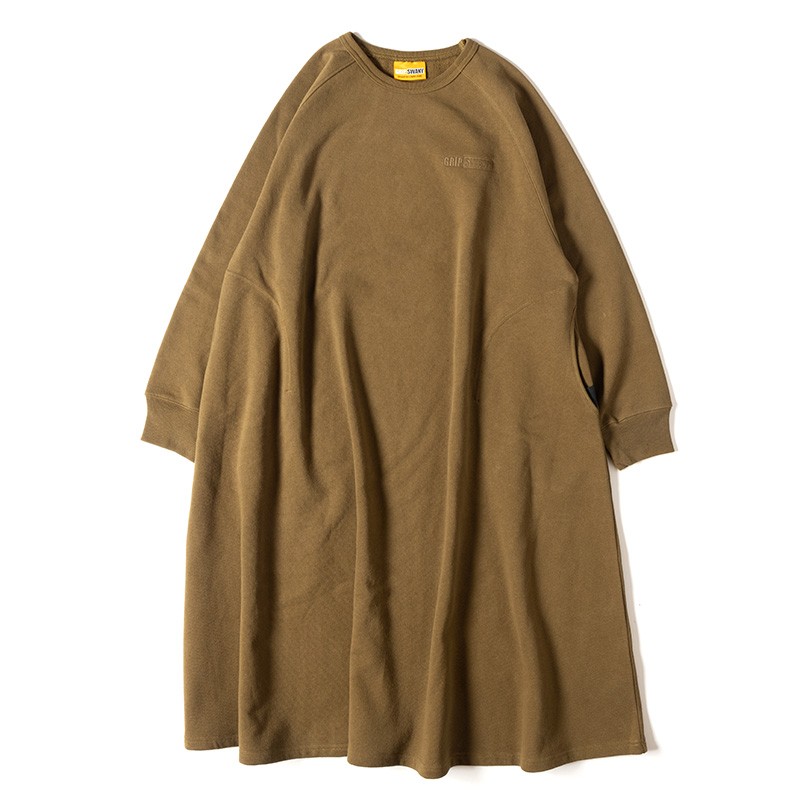 Grip Swany W'S SWEAT ONE PIEACE COYOTE [グリップスワニー]