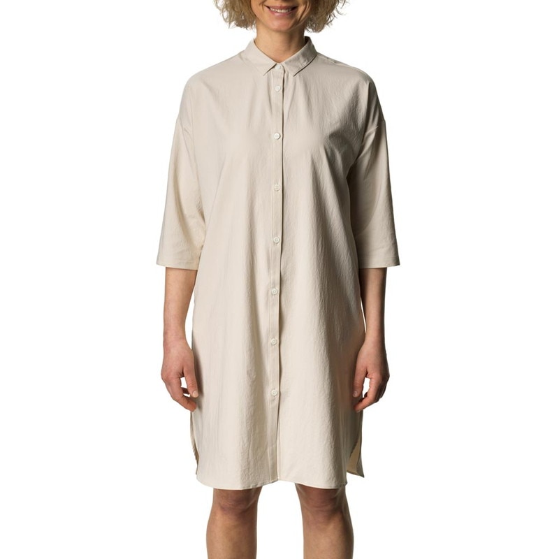 HOUDINI - フーディニ  ウィメンズルートシャツドレス XS Foggy Mountain HOUDINI Womens Route Shirt Dress Foggy Mountain [フーディニ]