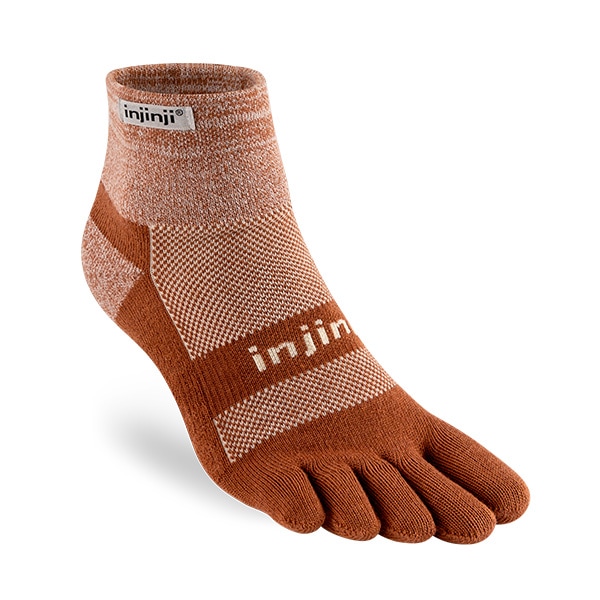 INJINJI トレイル ミッドウエイト ミニクルー バーク [インジンジ]