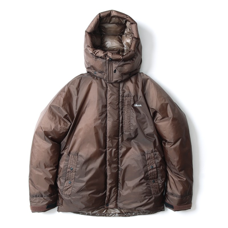 NANGA AURORA LIGHT UTILITY DOWN JACKET MEN BRW [ナンガ]