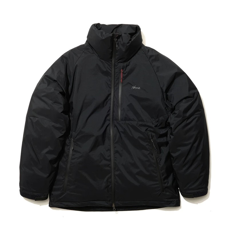 NANGA AURORA STAND COLLAR DOWN JACKET BLK [ナンガ]