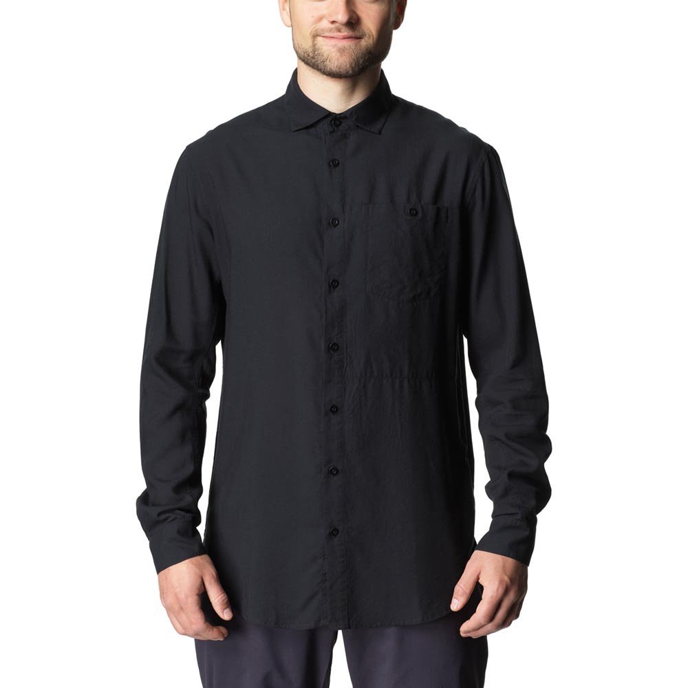 HOUDINI Mens Tree Longsleeve Shirt True Black Light [フーディニ]