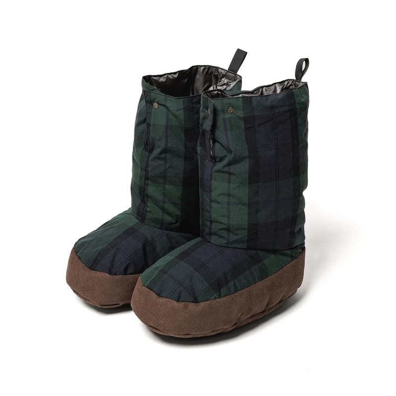 NANGA COTTON PEACH DOWN TENT SHOES BLKWATCH [ナンガ]