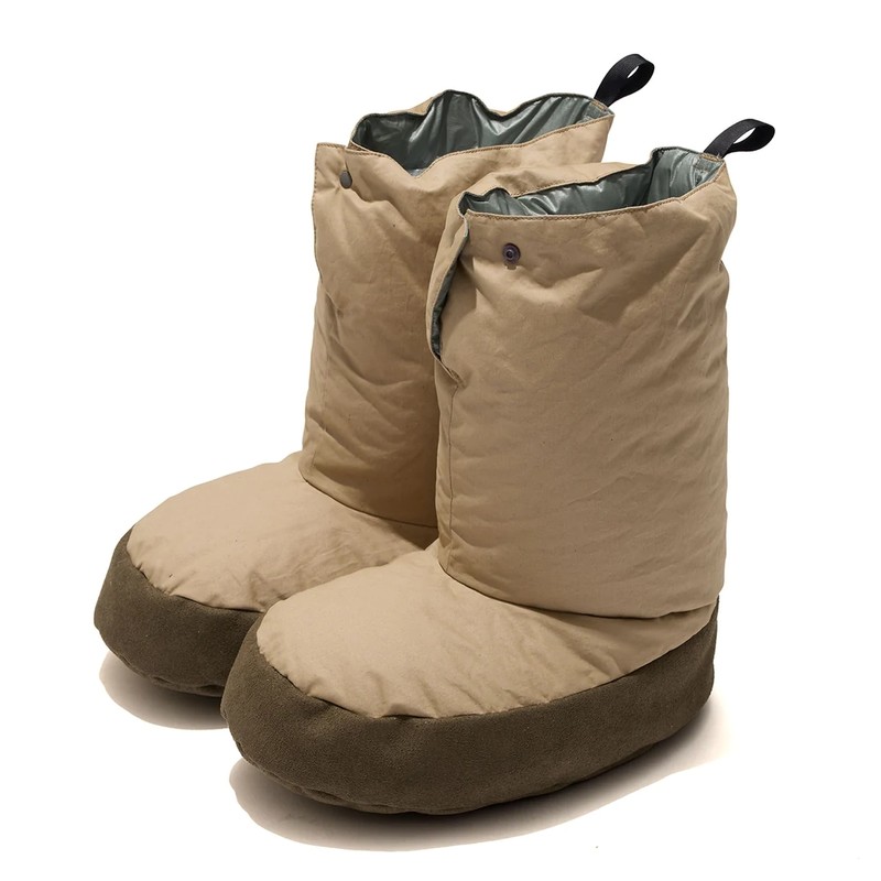 NANGA COTTON PEACH DOWN TENT SHOES BEG [ナンガ]
