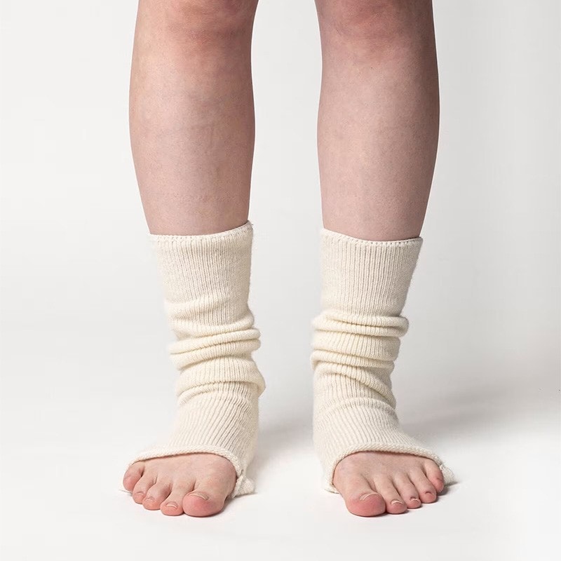 MURACO muraco × MARCOMONDE WOOL SLEEP SOCKS WHITE [ムラコ]