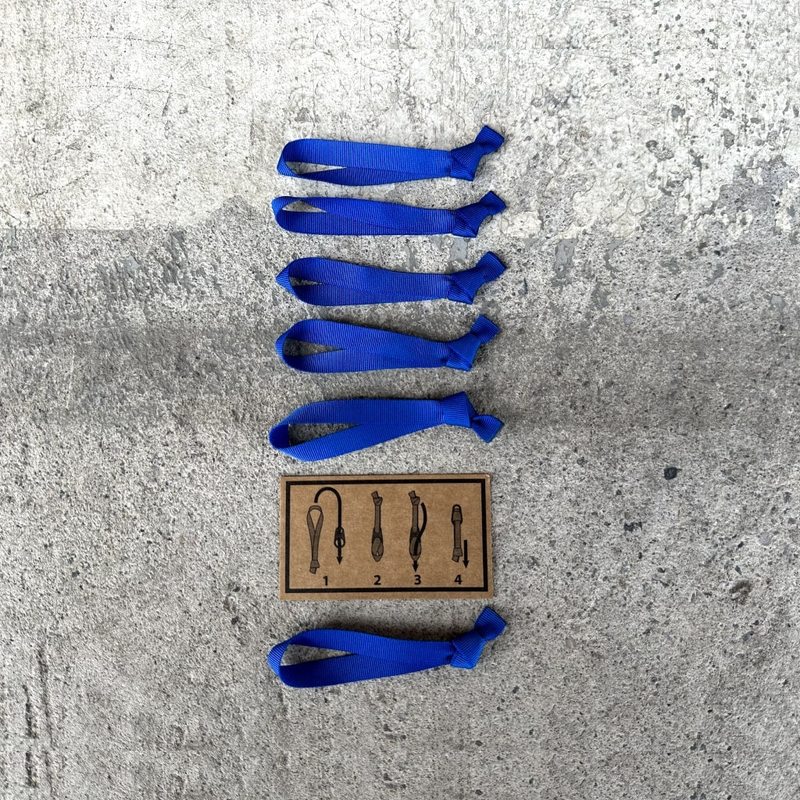 [当日出荷可] EVERGOODS Zipper Puller Kit Webbing Signal blue [エバーグッズ]