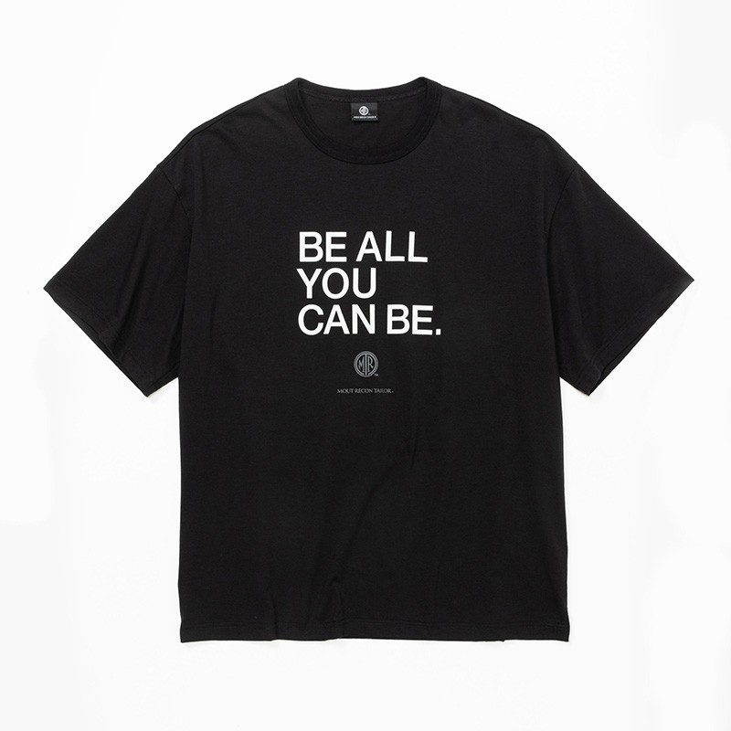 MOUT RECON TAILOR Be All You Can Be T-Shirts Black [マウトリーコンテーラー]