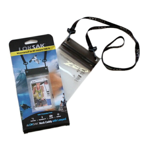 LOKSAK aLOKSAK 防水マルチケース ネックストラップ付（2枚入） [ロックサック]
