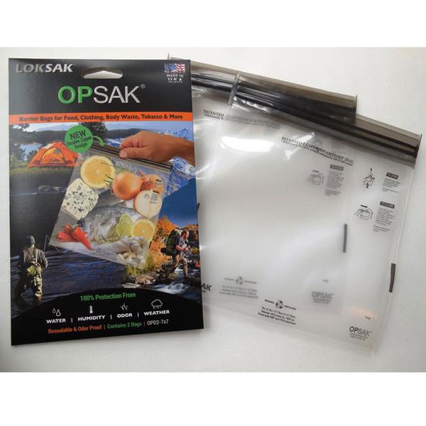 LOKSAK OPSAK 防臭バック（3枚入り） XSサイズ [ロックサック]