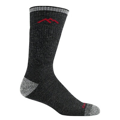 DARN TOUGH Mens Boot Sock Cushion 1403 Black [ダーンタフ]