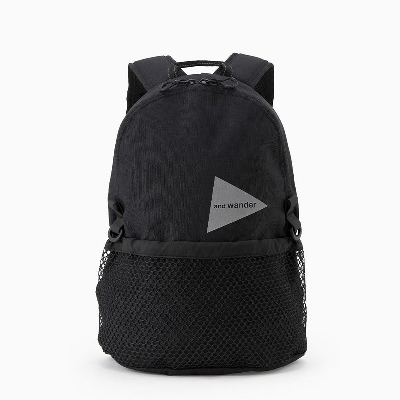 [当日出荷対応 平日12:00まで] and wander recycle OX kids daypack black [アンドワンダー]