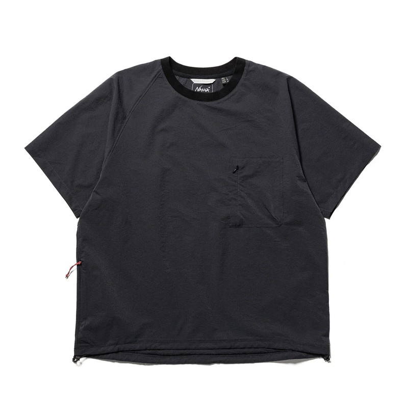 [当日出荷対応 平日12:00まで] NANGA DotAir COMFY TEE BLK [ナンガ]