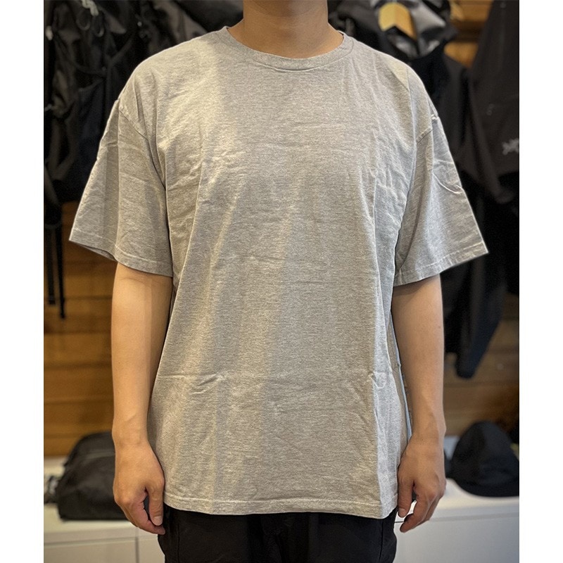 [当日出荷対応 平日12:00まで] VANCOF 100% Organic Cotton Quick Dry T-Shirt Gray [ヴァンコフ]