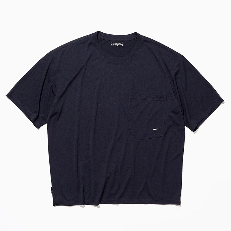 [当日出荷対応 平日12:00まで] STONEMASTER Pocket Tee SS Porlatec Power Dry Black [ストーンマスター]