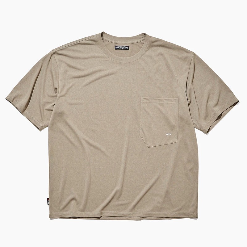 STONEMASTER Pocket Tee SS Porlatec Power Dry Beige [ストーンマスター]