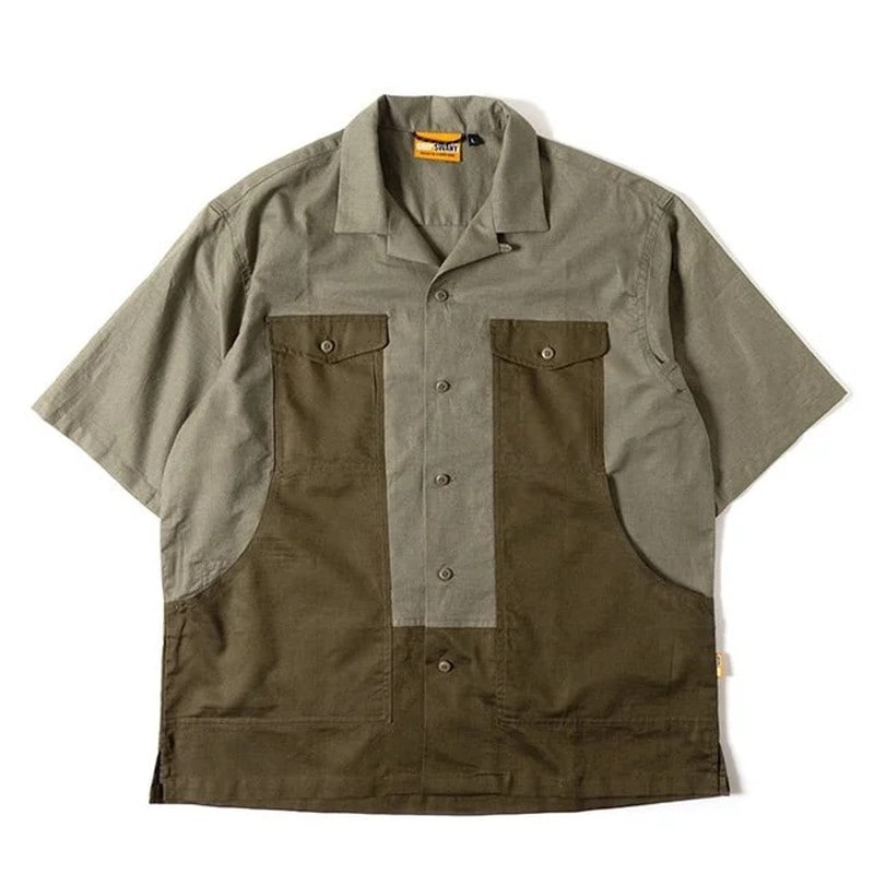Grip Swany Hemp Shirt Olive [グリップスワニー]