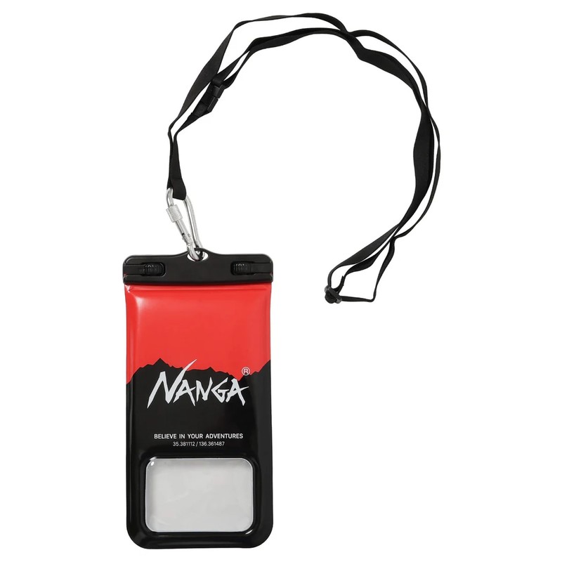 NANGA FLOATING PHONE PROTECT CASE RED×BLK [ナンガ]