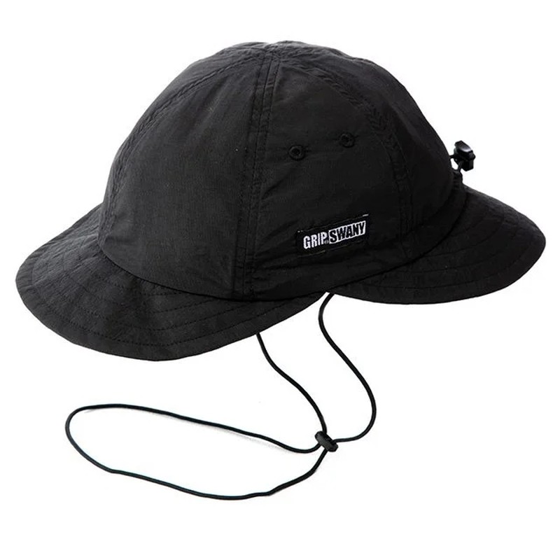 Grip Swany Supplex Doublebill Cap Black [グリップスワニー]