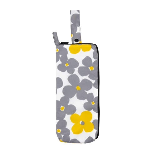 HUS. フォールドアップ アンブレラケース Flower YL [ハス]