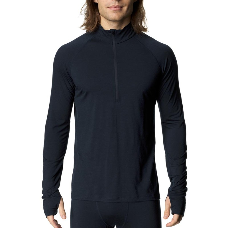 HOUDINI Mens Desoli Light Half Zip Blue Illusion [フーディニ]