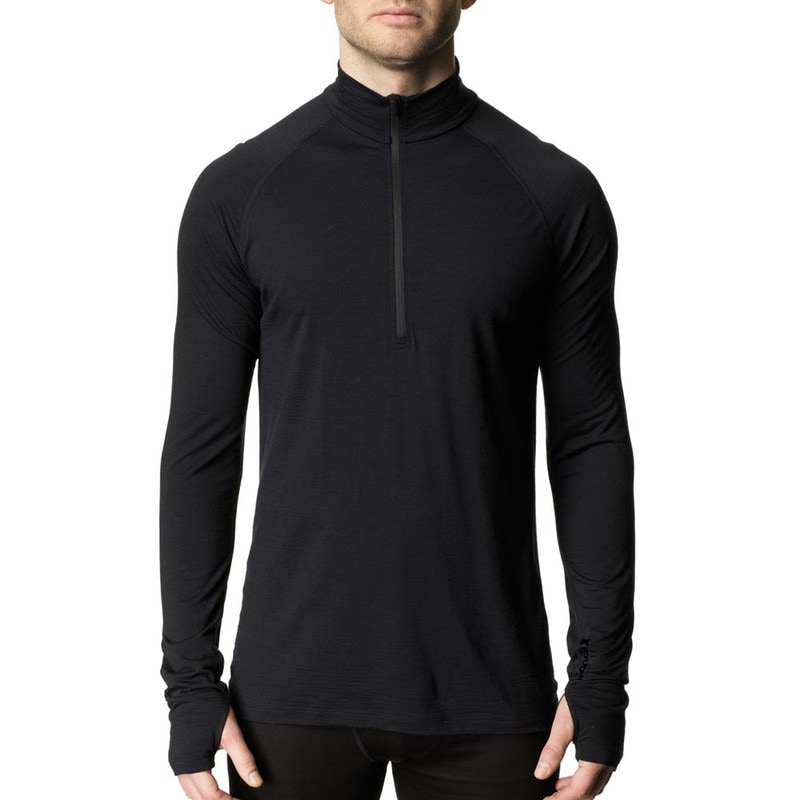 HOUDINI Mens Desoli Light Half Zip True Black [フーディニ]