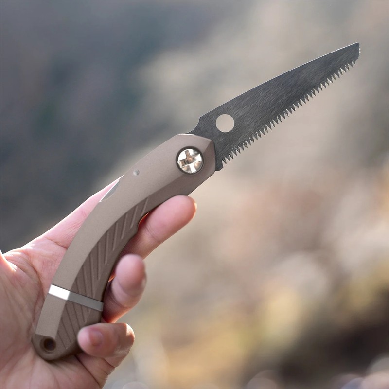 Bush Craft ブッシュクラフト ポケットブッシュソー タン [ブッシュクラフト]