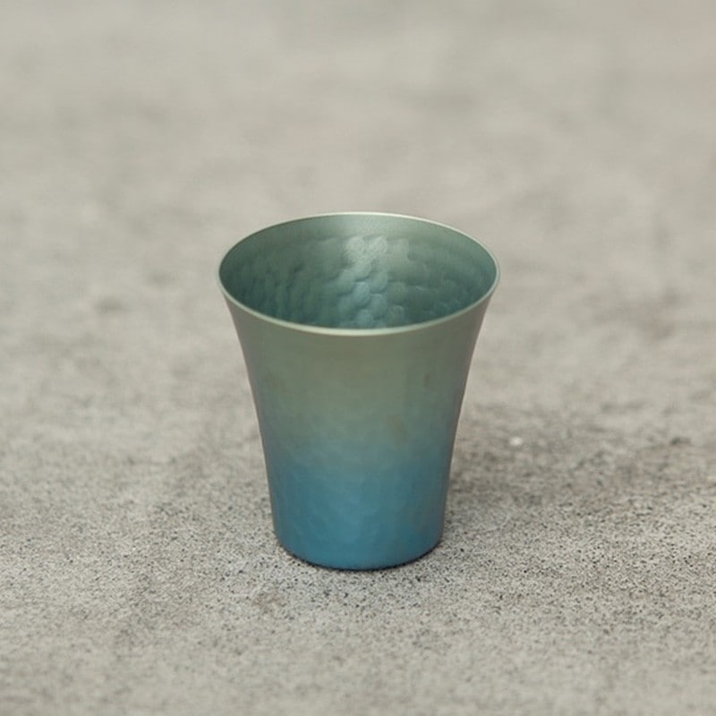 鎚 鎚目チタンぐい呑み daylight [ツチ]