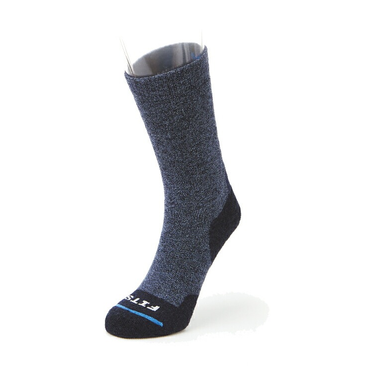 FITS Medium Hiker Crew ネイビー [フィッツ]
