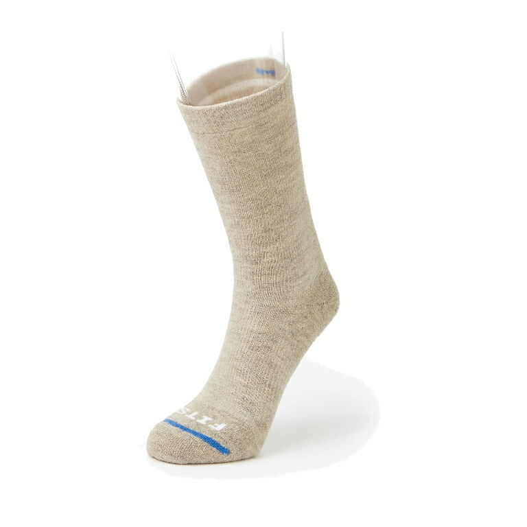 FITS Medium Hiker Crew ストーン [フィッツ]
