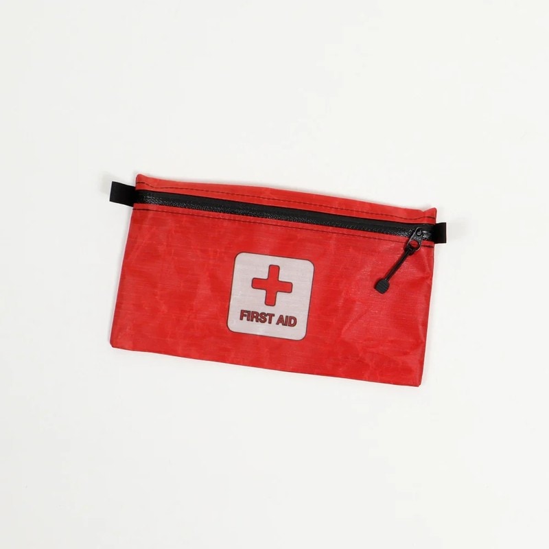 LITEAF UL First Aid Zipper Pouch-Medium Red [ライトエーエフ]