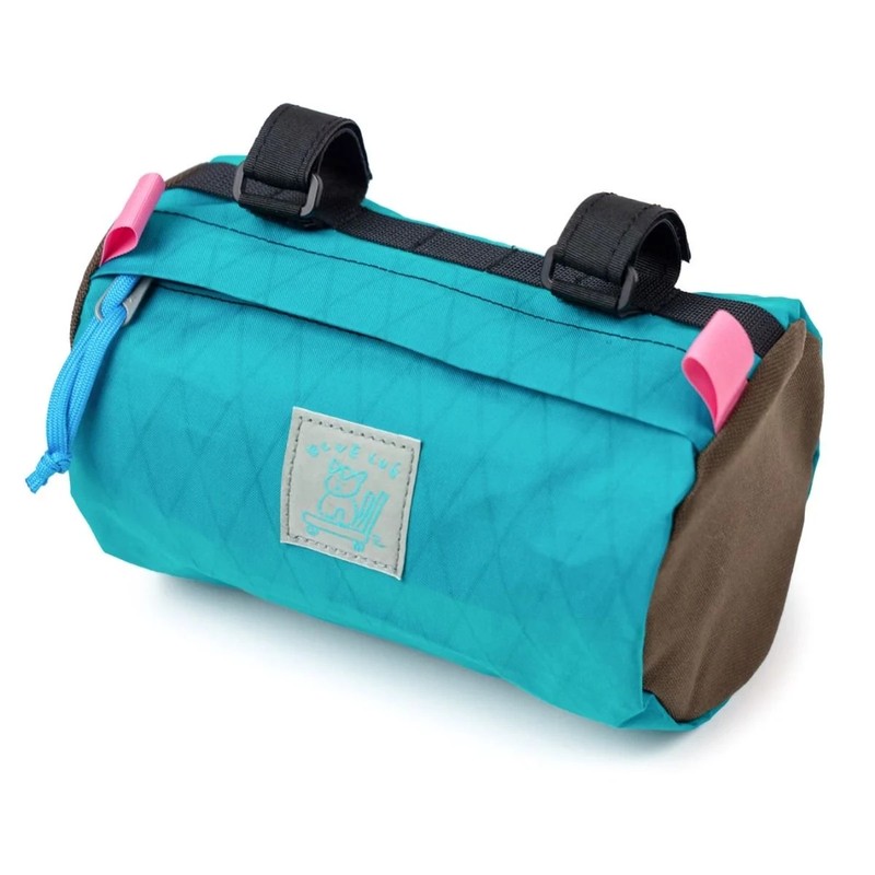 BLUE LUG handlebar pouch x-pac teal/brown [ブルーラグ]