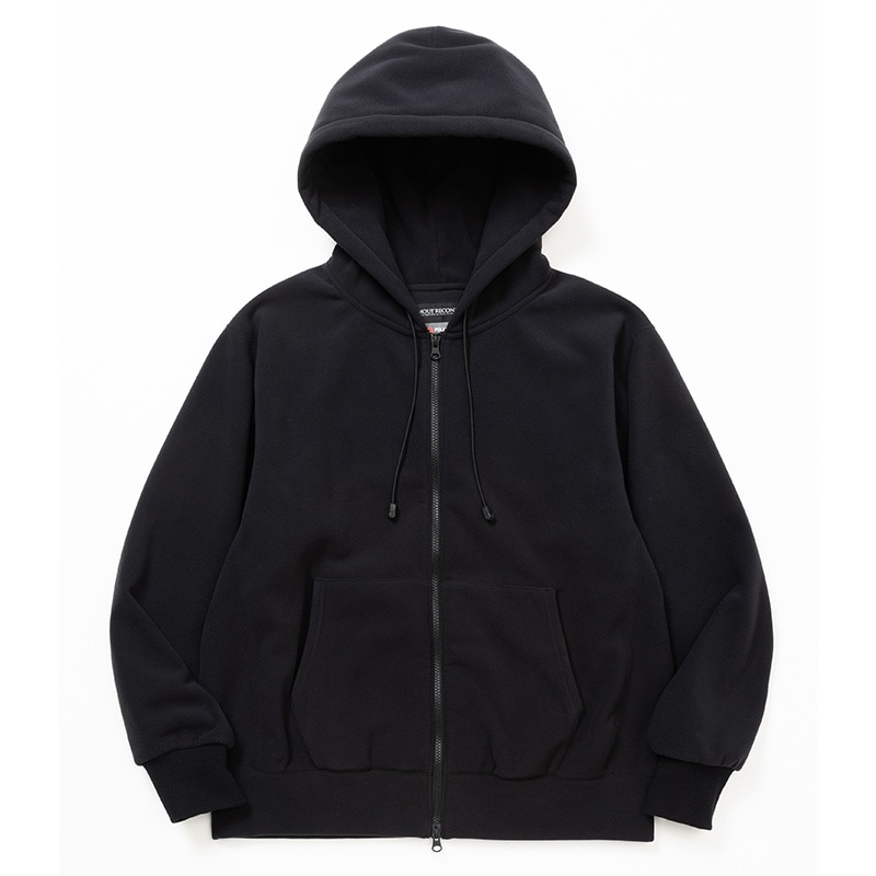 [当日出荷可] MOUT RECON TAILOR Mout Wind Pro Full Zip Hoodie Black [マウトリーコンテーラー]