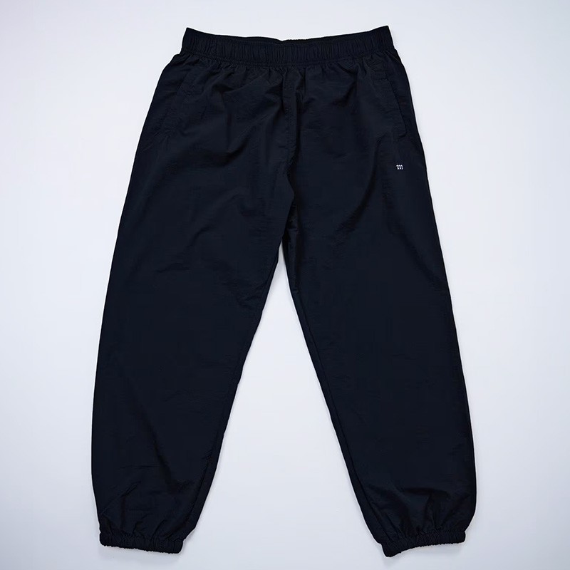 MURACO LIGHT WEIGHT NYLON EASY PANTS Black [ムラコ]