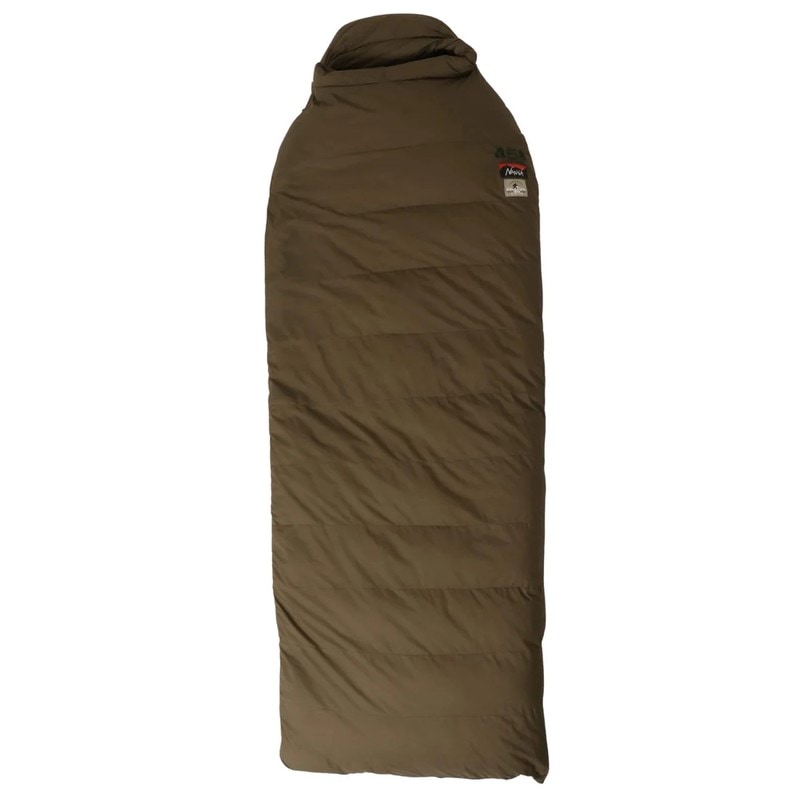 NANGA Nanga×Tacoma Fuji Records Exclusive Sleeping Bag KHAKI Regularサイズ [ナンガ]