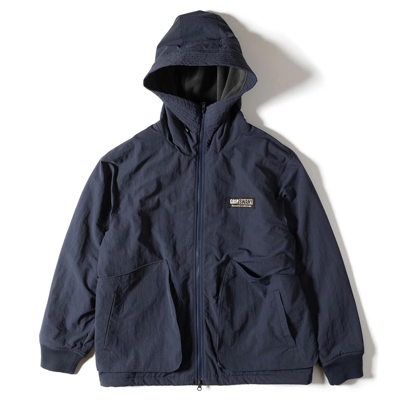 Grip Swany Polartec Lining Hoody Navy [グリップスワニー]
