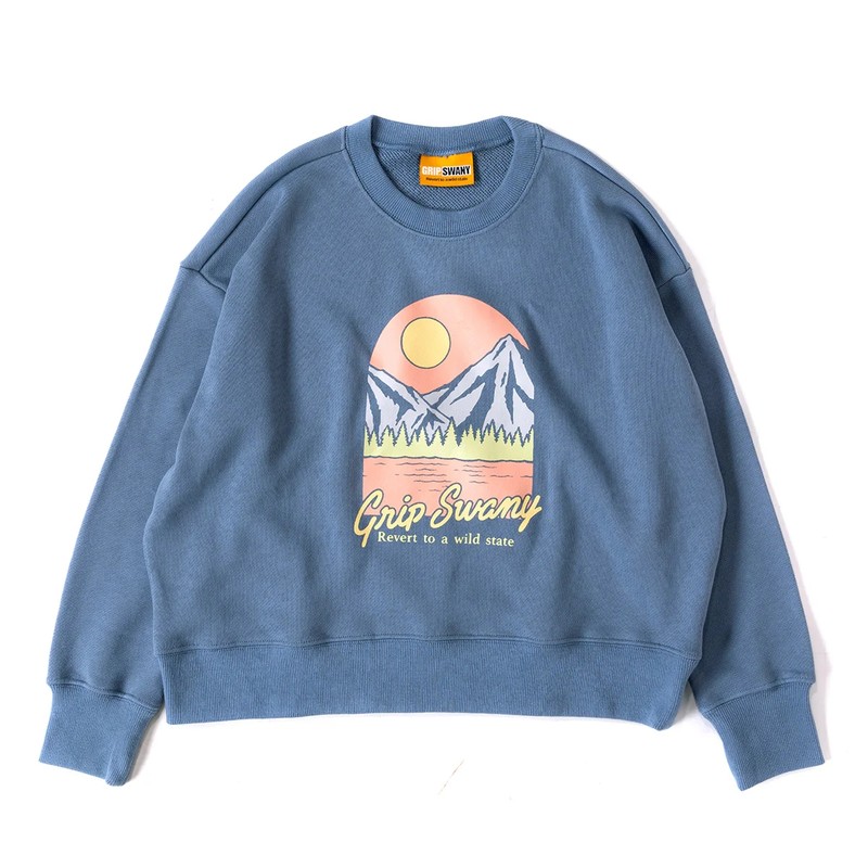 Grip Swany W’s Print Sweat Pullover  Navy [グリップスワニー]