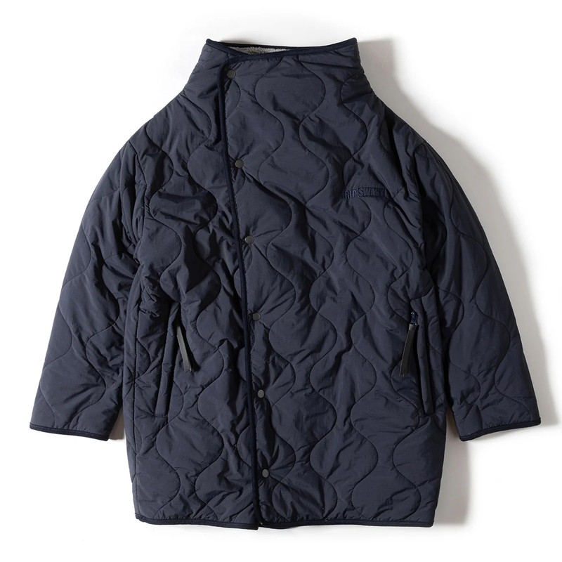 Grip Swany W’s Quilt Boa Coat Navy [グリップスワニー]