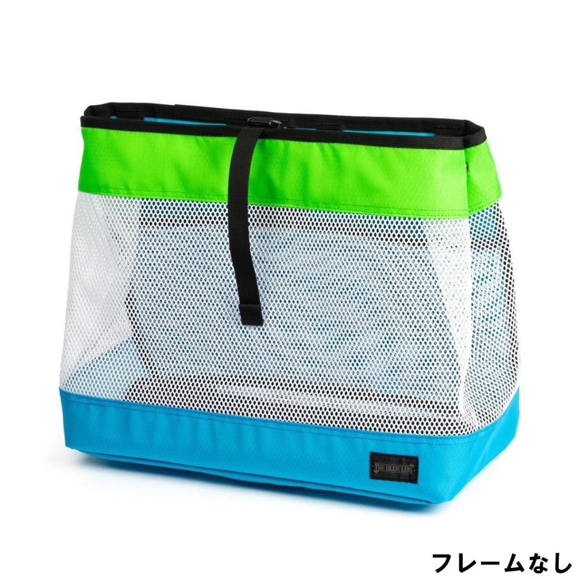 BLUE LUG brompton basket bag フレームなし green/blue [ブルーラグ]