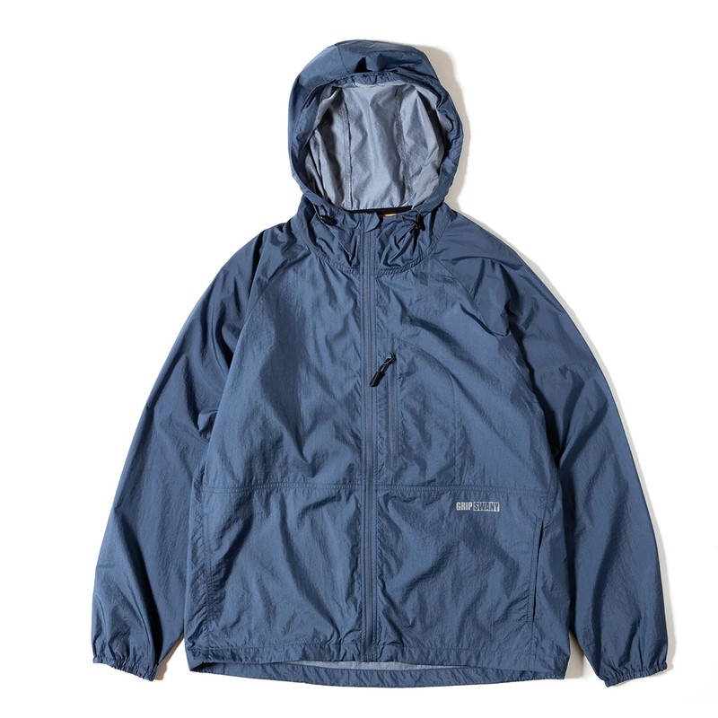 Grip Swany GS PACKABLE JACKET BLUE GREY [グリップスワニー]