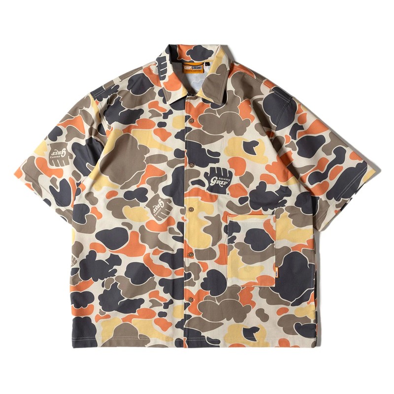 Grip Swany GS AIRFLOW SHIRT DUCK KAMO [グリップスワニー]