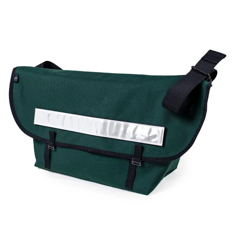 BLUE LUG the messenger bag green/white reflector [ブルーラグ]
