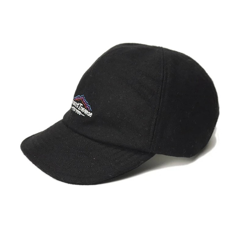 [当日出荷可] halo commodity Traverse Melton Cap Black [ハロコモディティ]