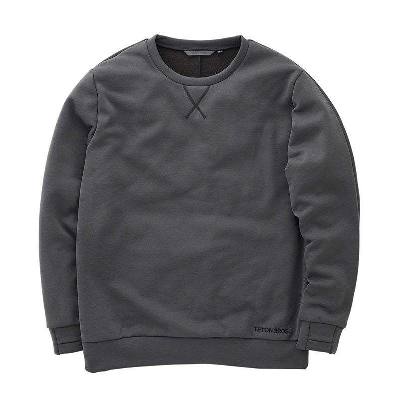 [当日出荷可] TetonBros. OCTA Fleece Crew Gunmetal [ティートンブロス]