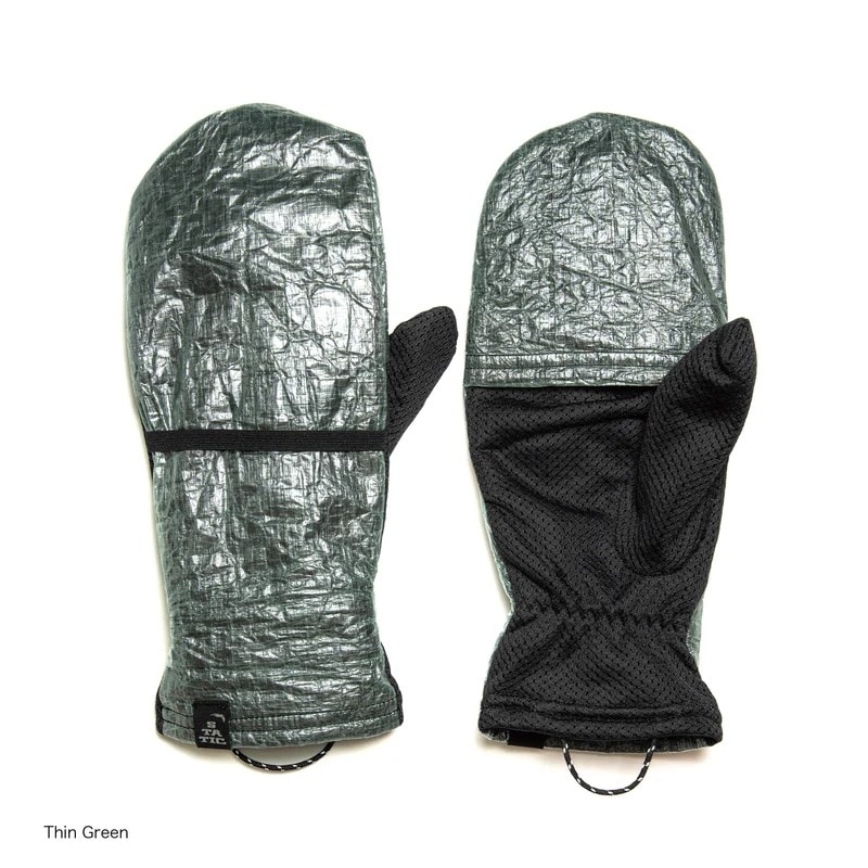 [当日出荷可] STATIC Adrift Dyneema Mitten Thin Green [スタティック]