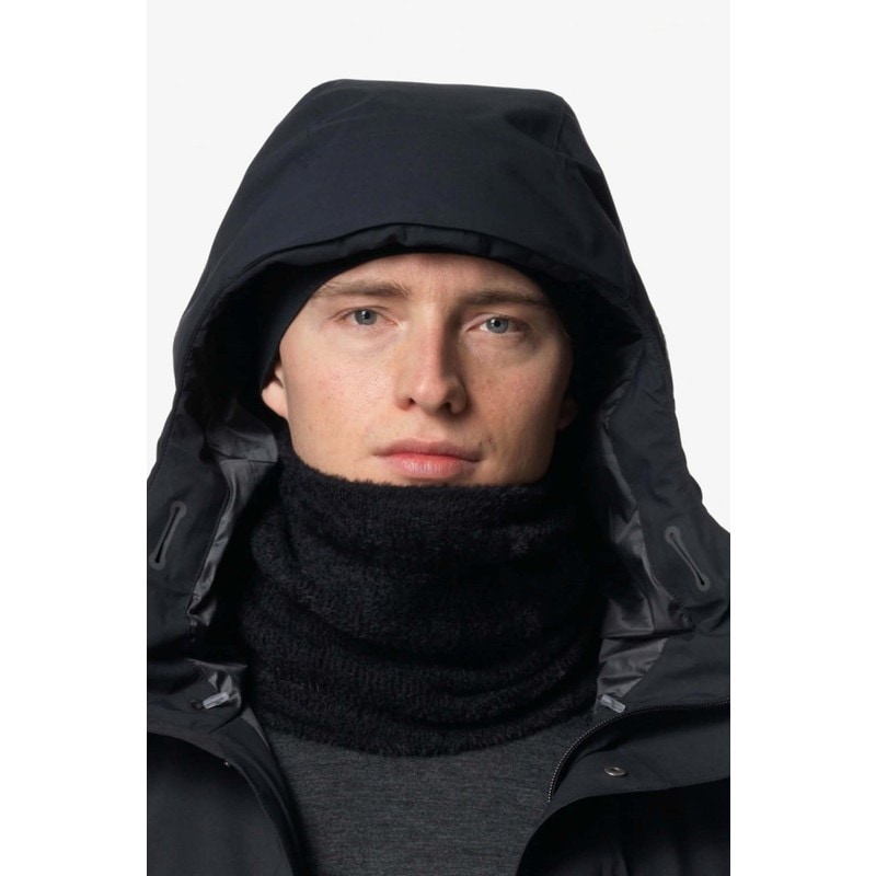 [当日出荷可] Houdini Lykan Neck Gaiter True Black [フーディニ]