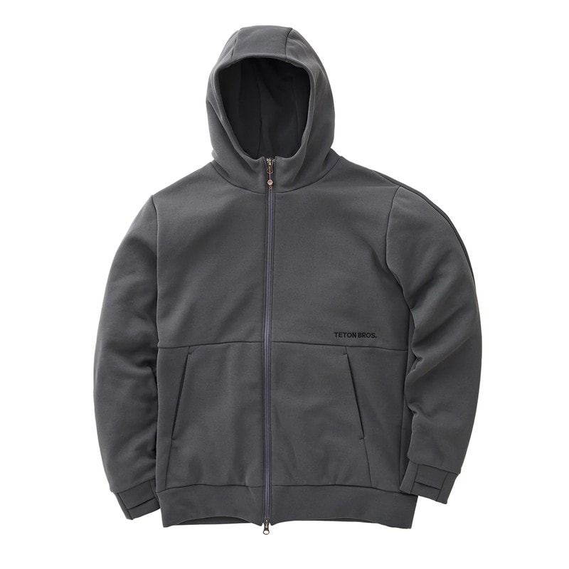 Teton Bros. トップス(メンズ) OCTA FLEECE ZIP HOODY  M  GUNL 当日出荷可] TetonBros. OCTA Fleece Zip Hoody Gunmetal [ティートン