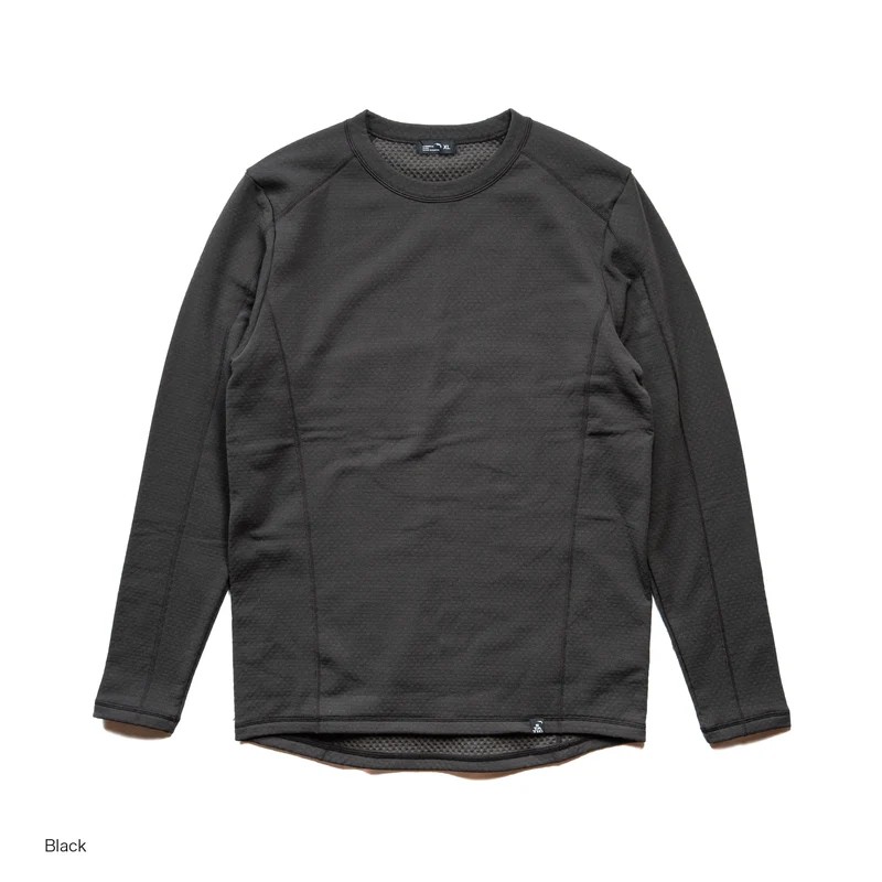 [当日出荷可] STATIC Verve Grid L/S Shirts Black [スタティック]