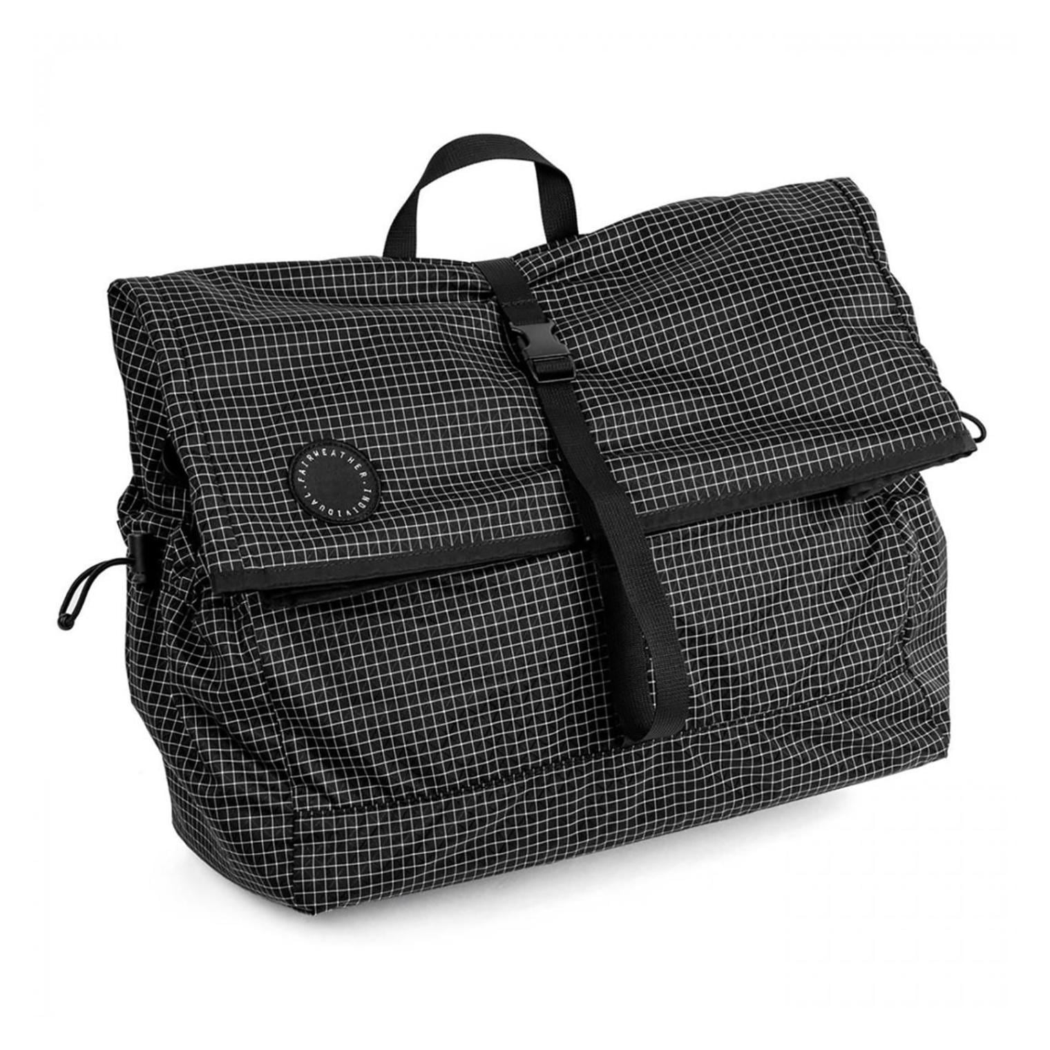 [当日出荷可] FAIRWEATHER brompton bag フレームあり hmpe rip/black [フェアウェザー]